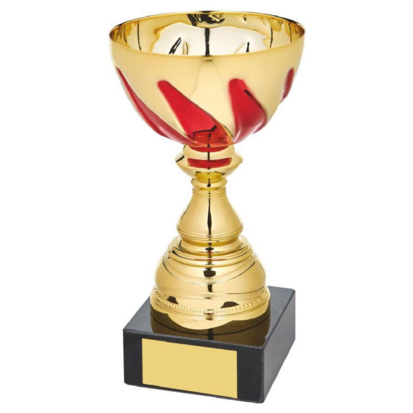 Gold/Red Bowl Award 18.5 cm