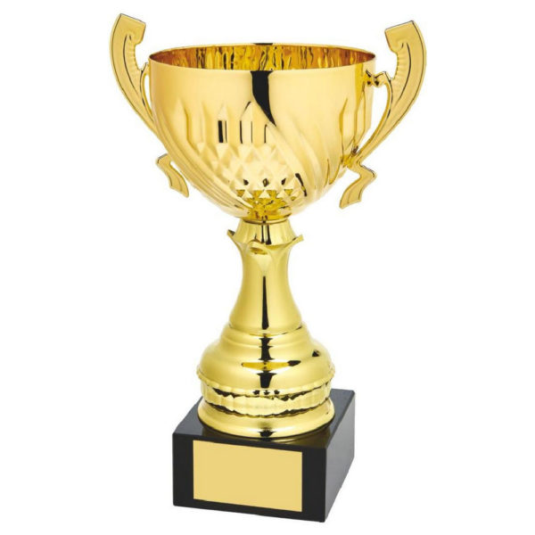 Gold Presentation Cup with Handles 31 cm