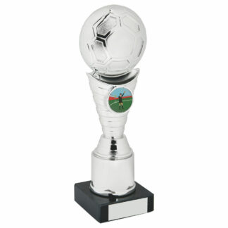 Silver Football Trophy 21cm