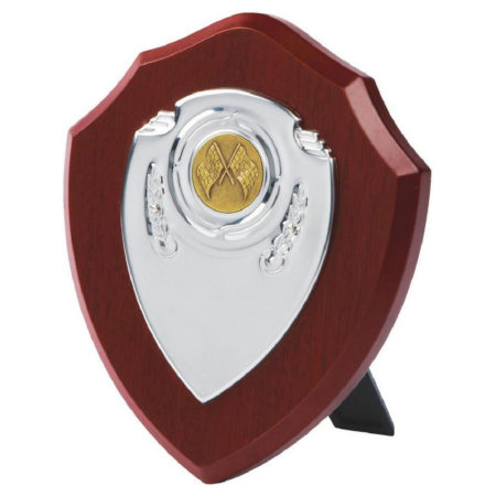 6" Chrome Fronted Shield