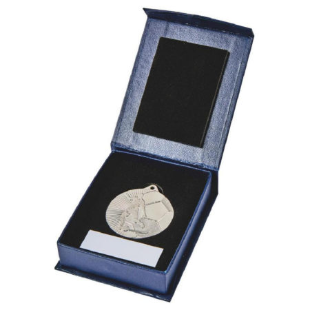 45mm Gold Football (M) Medal in Case