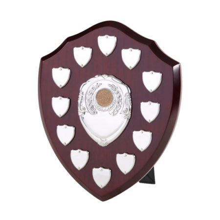 10" Traditional Mahogany Presentation Shield for 12 Records