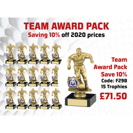 Team Award Pack Containing x 15 A0232A Complete