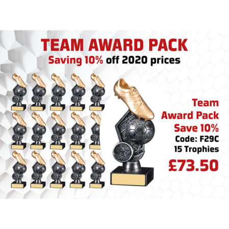 Team Award Pack Containing x 15 A0231A Complete