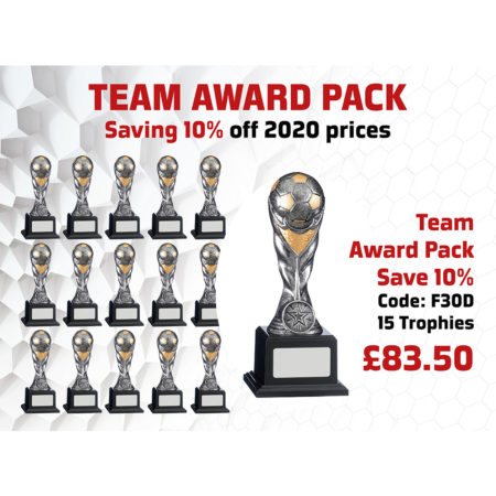 Team Award Pack Containing x 15 A0192A Complete