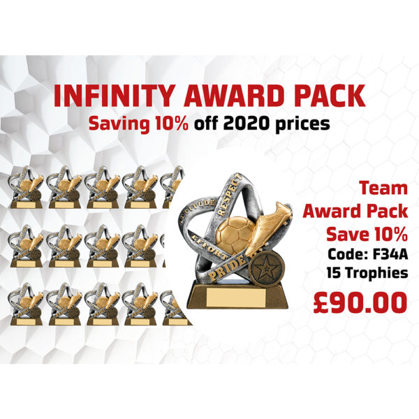 Infinity Award Pack Containing x 15 RF217A Complete