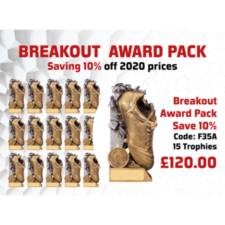 Breakout Award Pack Containing x 15 RF011A Complete