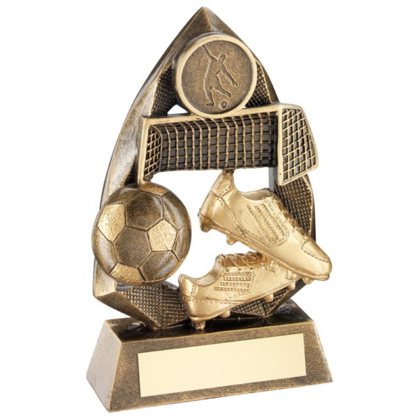 Brz/Gold Football Diamond Collection Trophy - 6.5In