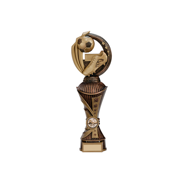 Renegade Football Heavyweight Award Antique Bronze & Gold 300mm