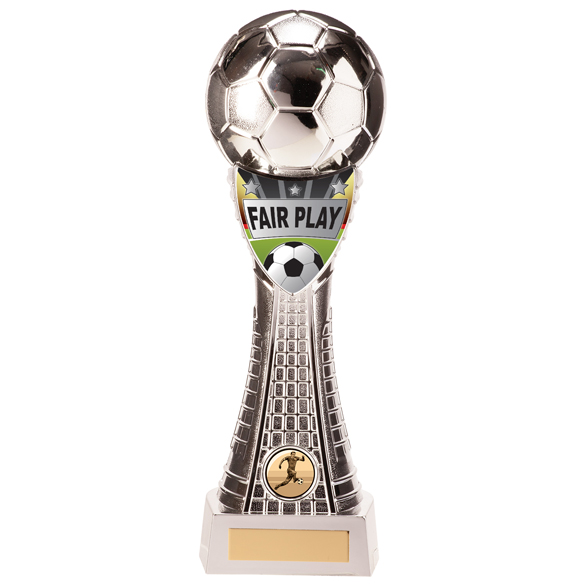 Valiant Football Fair Play Award Silver 290mm