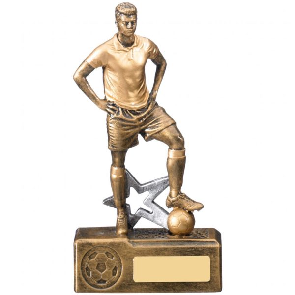 Victorem Male Football Trophy 18cm
