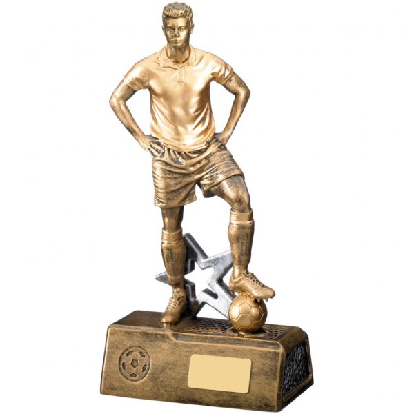 Victorem Male Football Trophy 30cm
