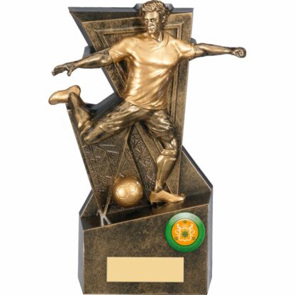 Legacy Bronze Male Football Award 19cm